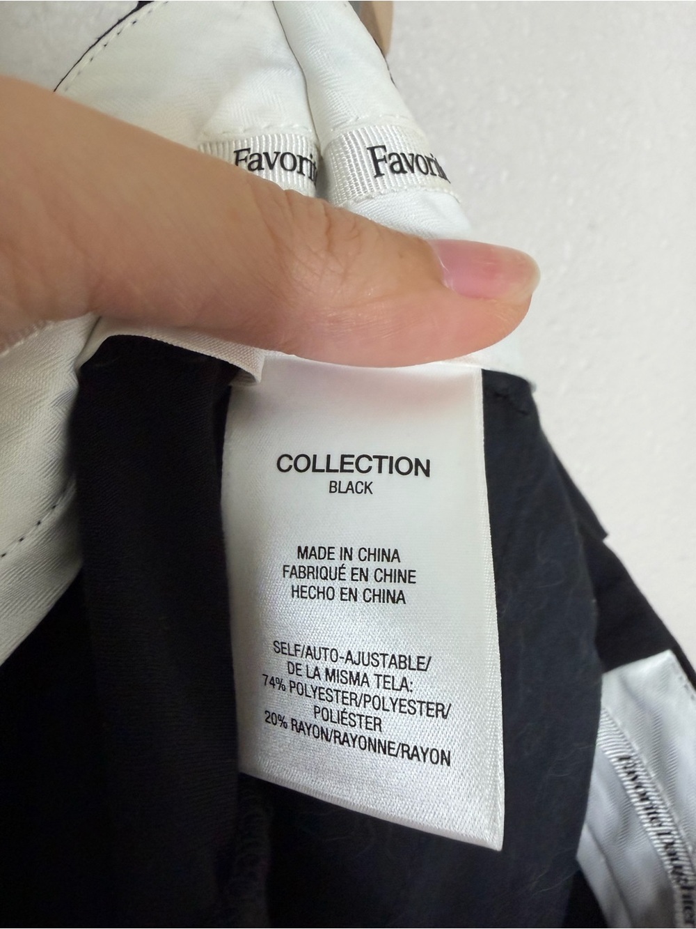 Favorite Daughter The Jones Wide Leg Pant Black Sz 8 - Picture 8 of 9
